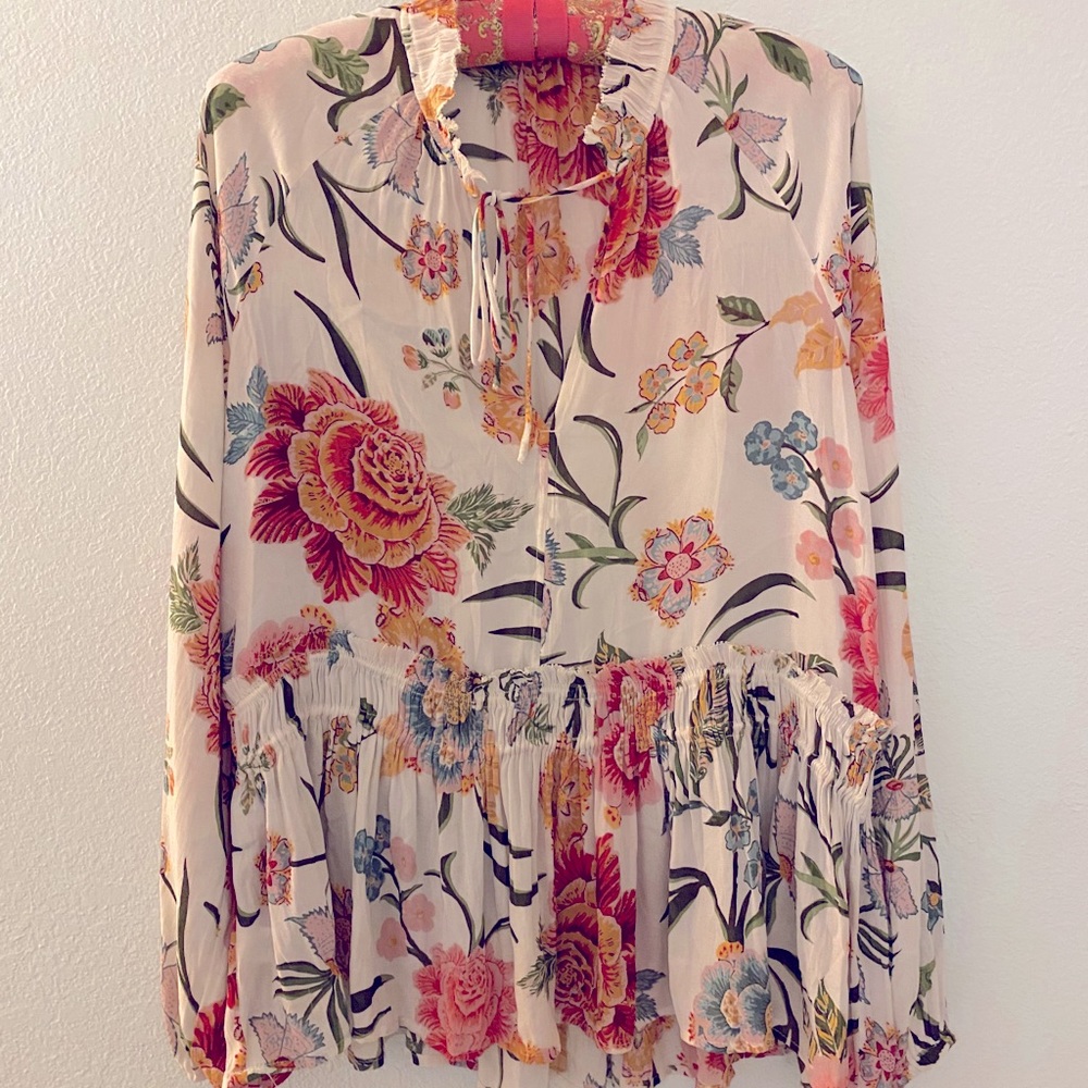 Ann Taylor paisley top